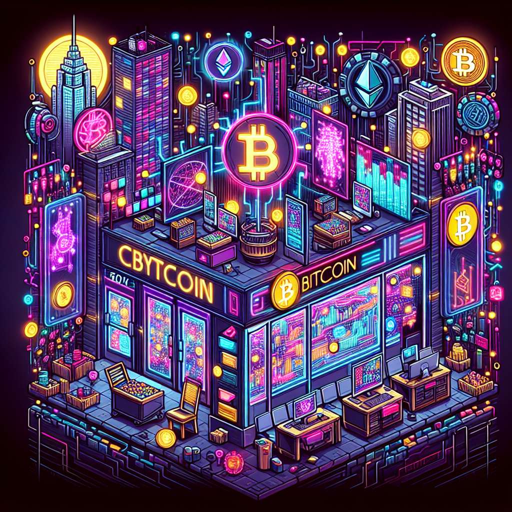 Are there any physical stores that sell cryptocurrency-related products?