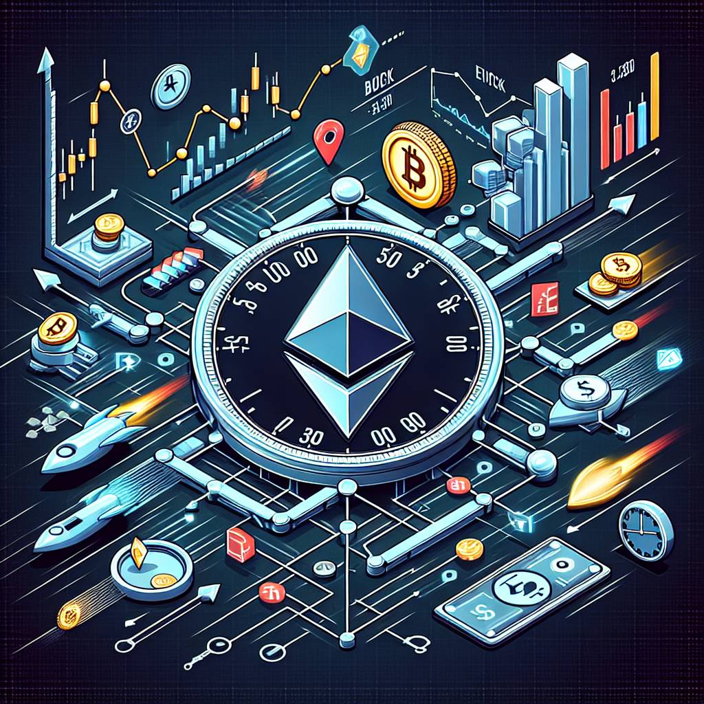 How does the block number affect the transaction confirmation time in Ethereum?