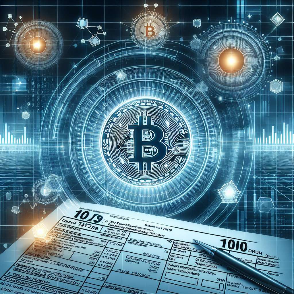 Are there any specific guidelines for reading a 1099 form that includes cryptocurrency transactions?
