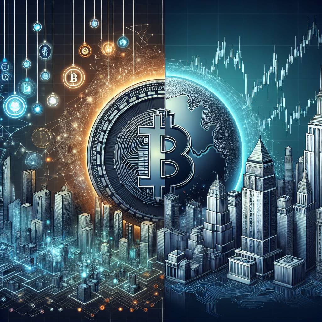 How does the world market cap of digital currencies compare to traditional financial markets?