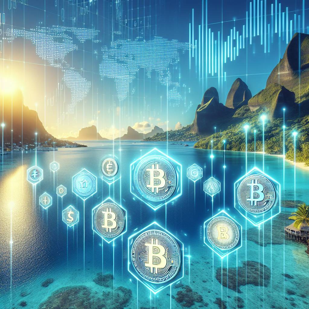 What are the popular digital currencies accepted for exchange in Bora Bora?