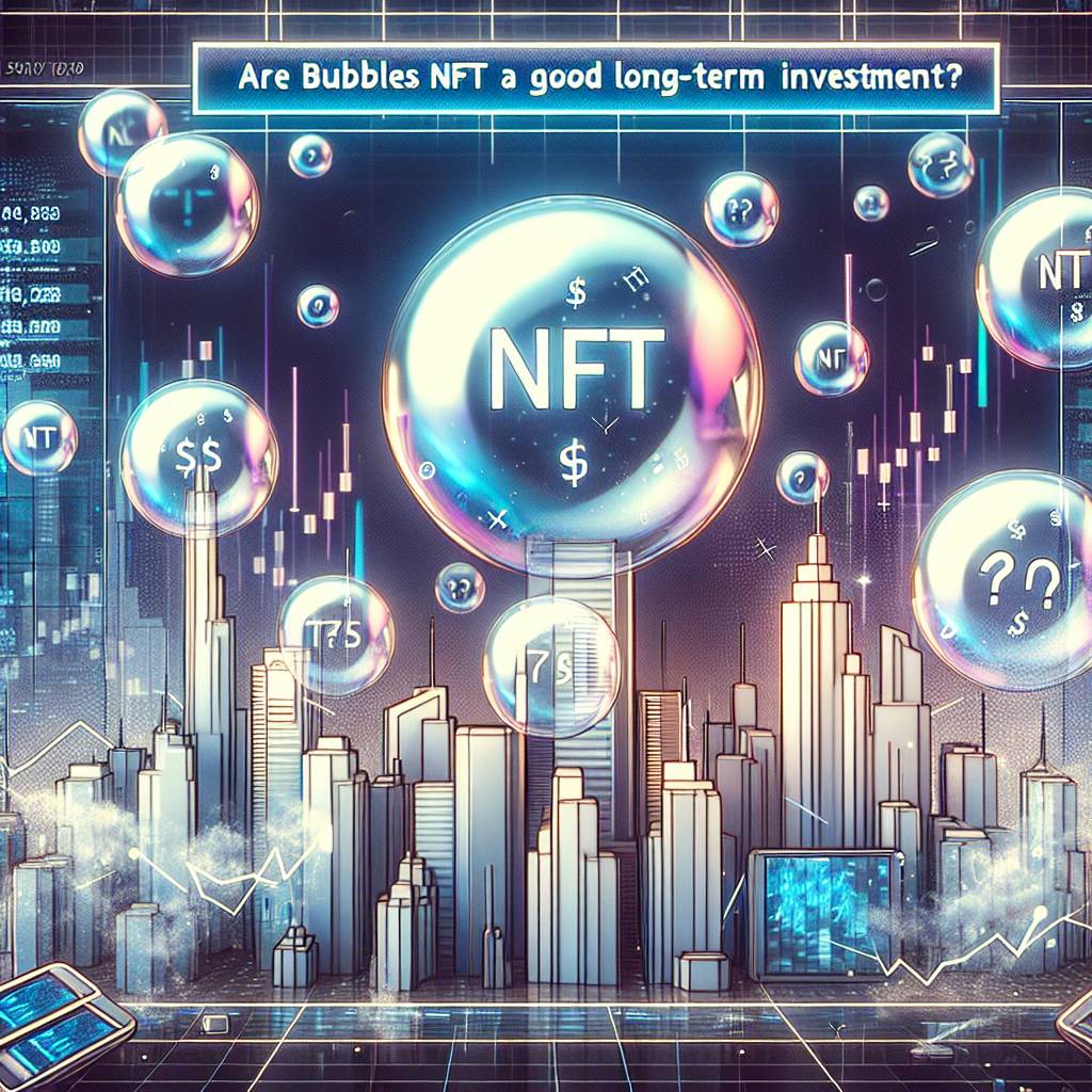 What are the potential economic bubbles in the cryptocurrency market?