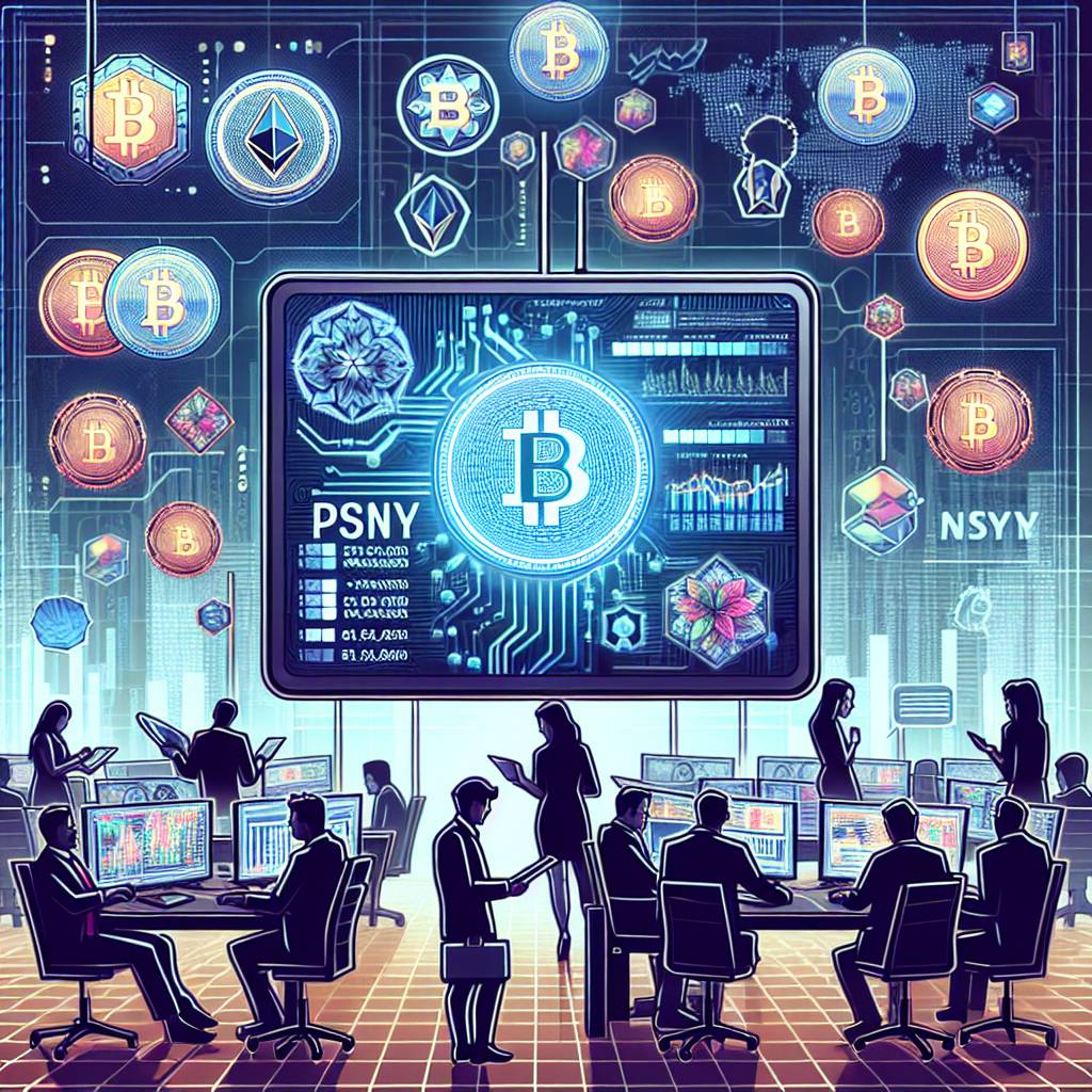 How can I buy PSNY using digital currencies?
