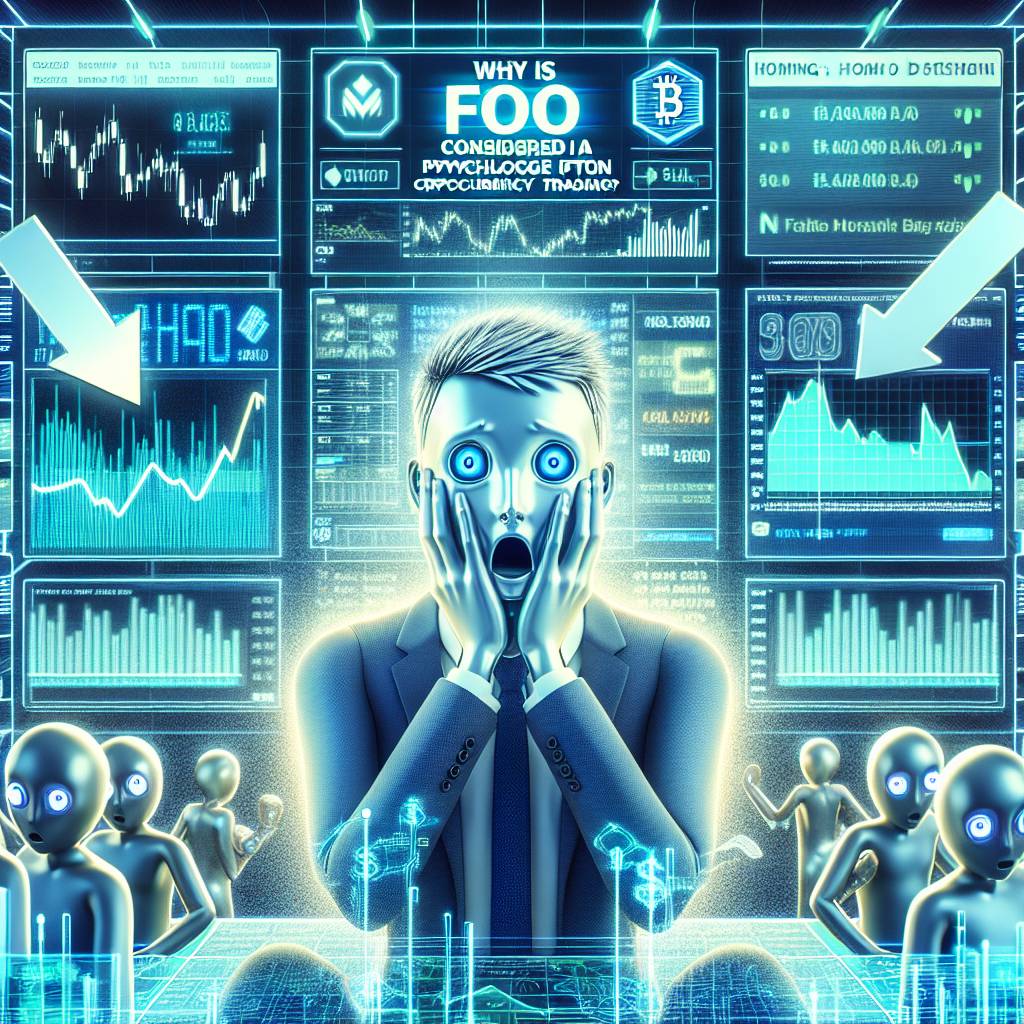 Why is FOMO considered a psychological trap for cryptocurrency investors?