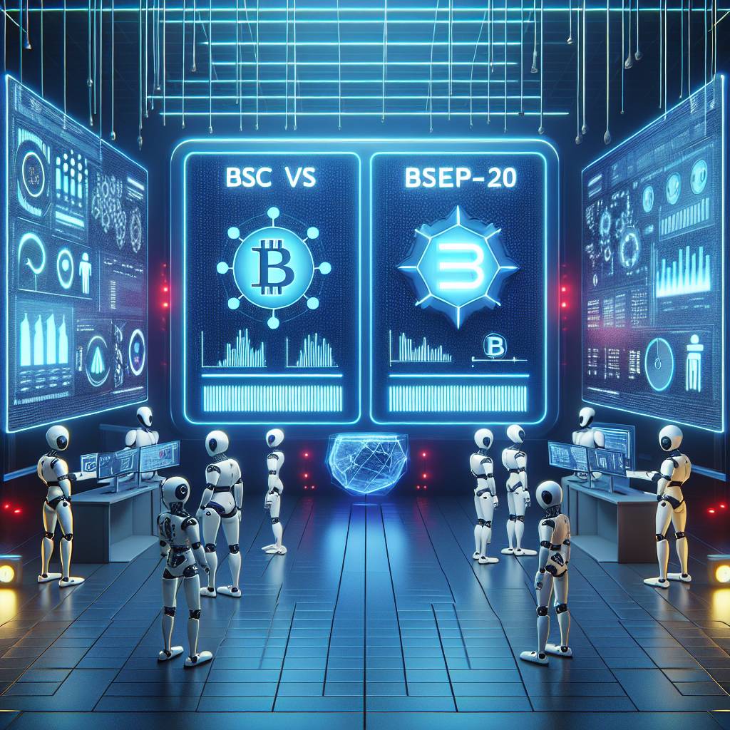 What is the difference between BSC and Geth in the context of cryptocurrency?