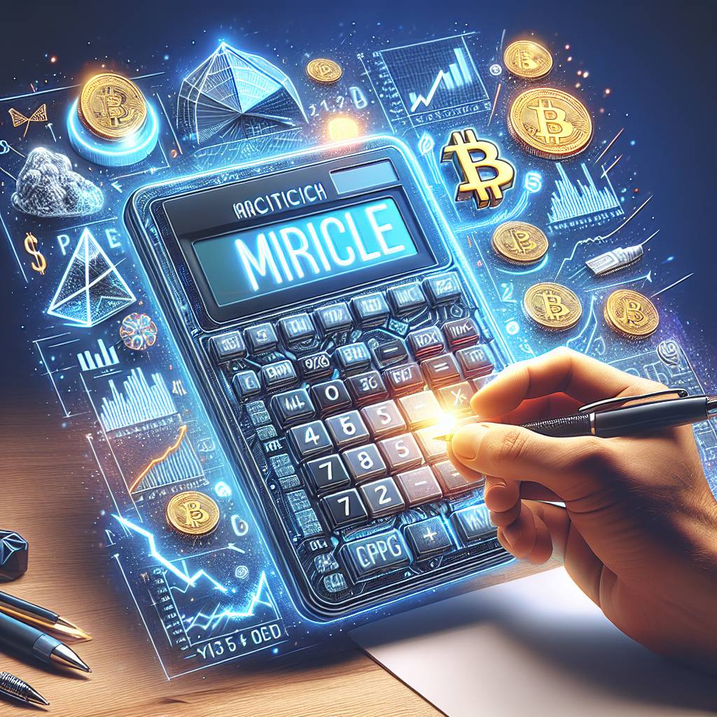 Are there any miracle calculators specifically designed for cryptocurrency trading?