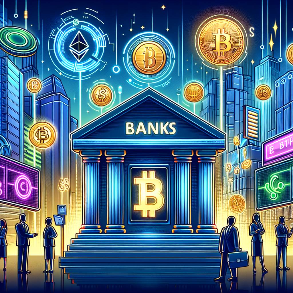 What are some US banks that support cryptocurrencies?