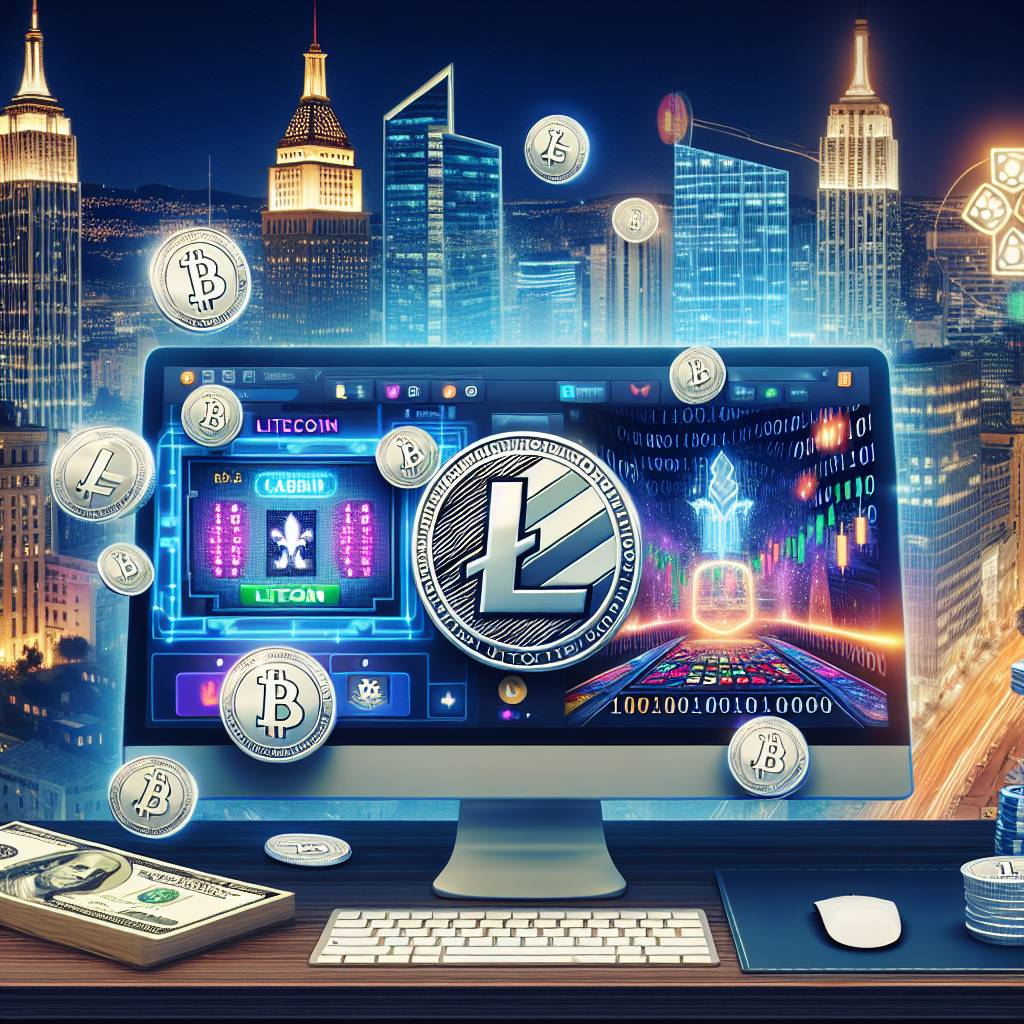 How can I gamble with cryptocurrencies on online casino platforms?