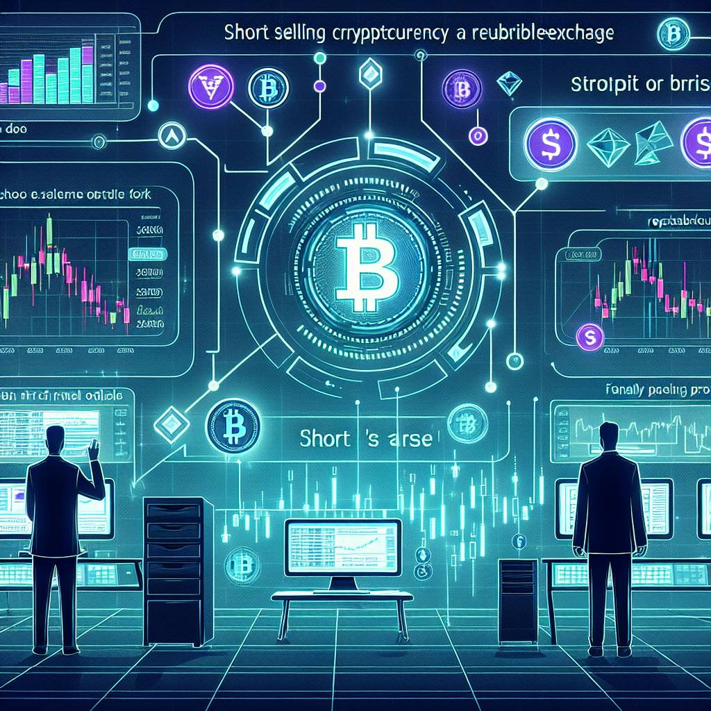 What are the necessary steps to short sell cryptocurrencies on a secure platform?