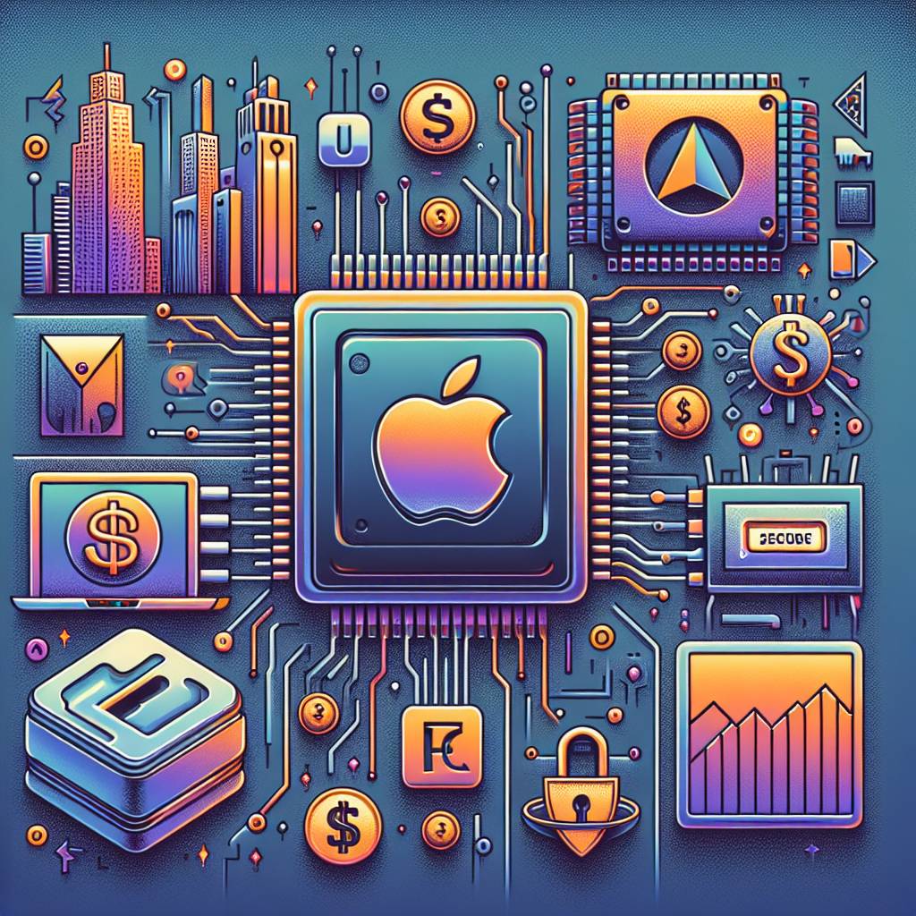 How does Apple's share price affect the value of cryptocurrencies?