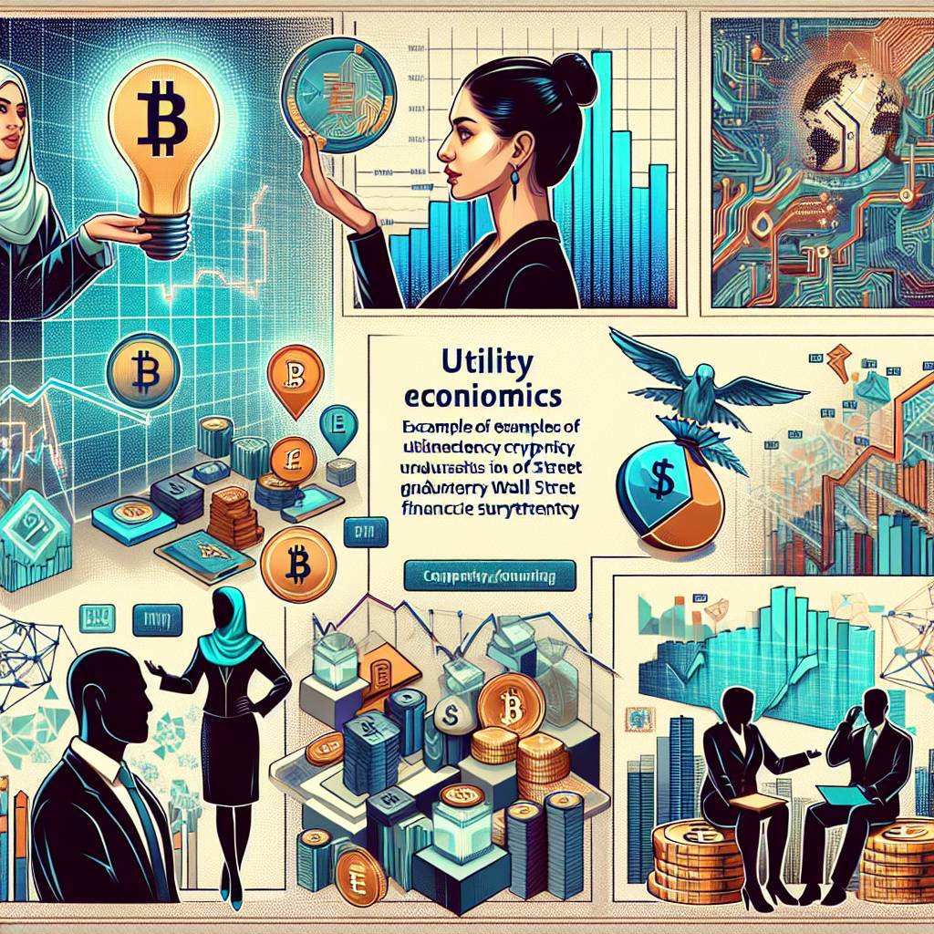 What are the utility tokens used for in the cryptocurrency industry?