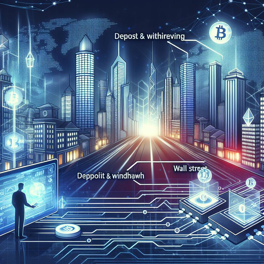 What is the process for depositing and withdrawing funds on FTX Crypto Holdings?