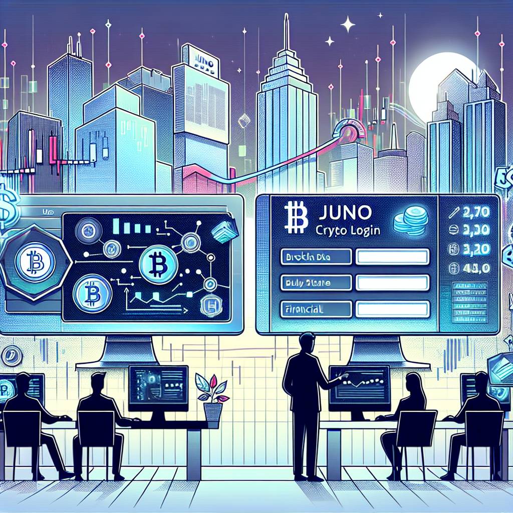 What are the steps to set up Juno for crypto login?