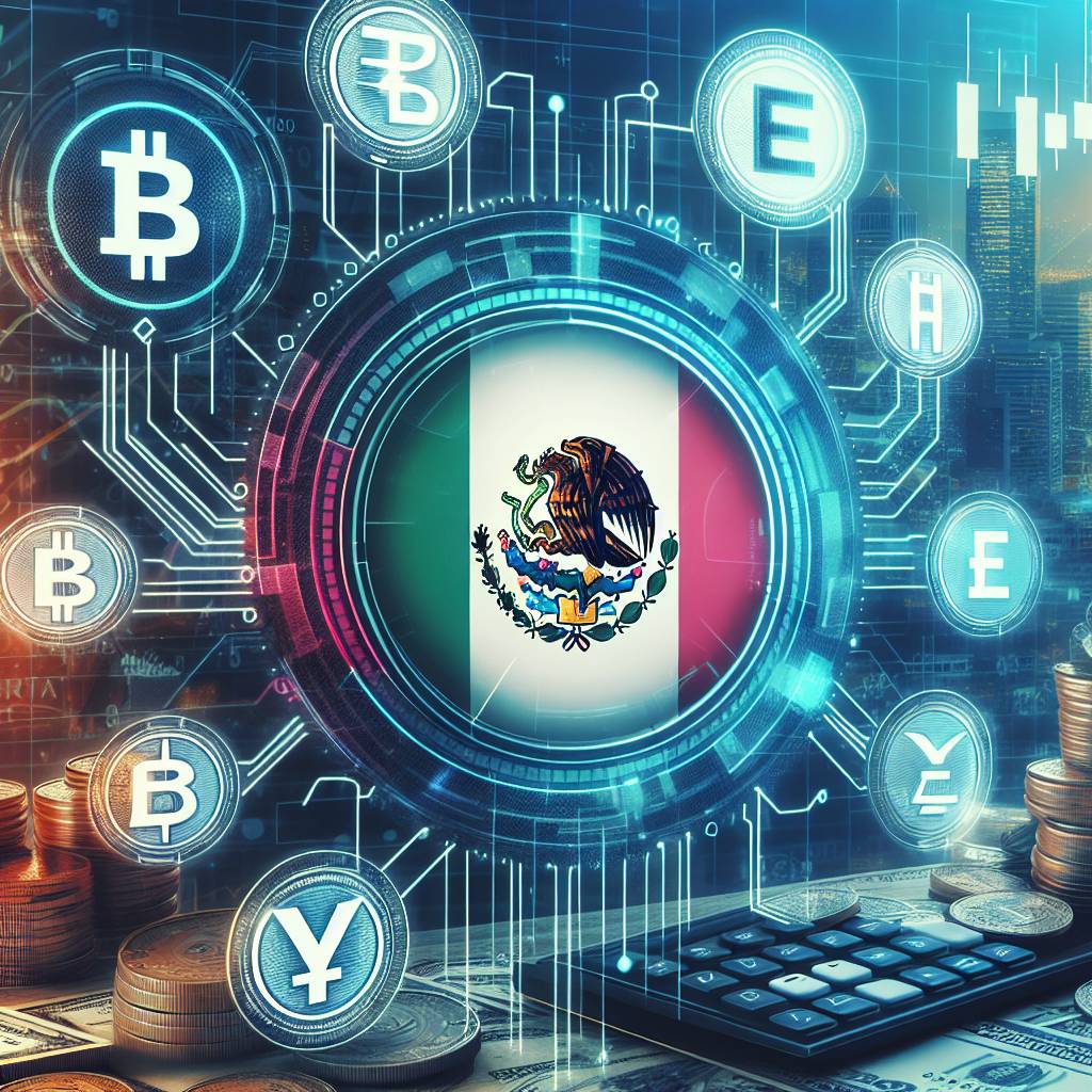 What are the top Mexican currency coins for digital transactions?