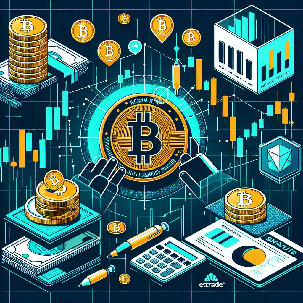 What are the key features and benefits of using eTrade portfolio management for cryptocurrency investments?