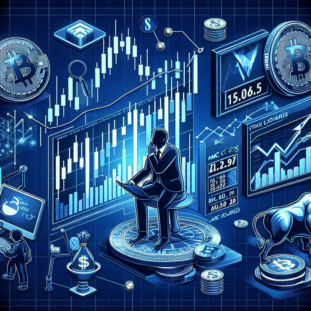 How can I buy AMC and NASDAQ stocks using cryptocurrencies?