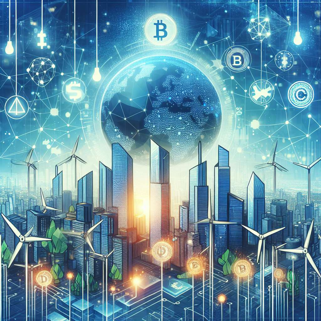 How can cryptocurrency contribute to a more sustainable future?