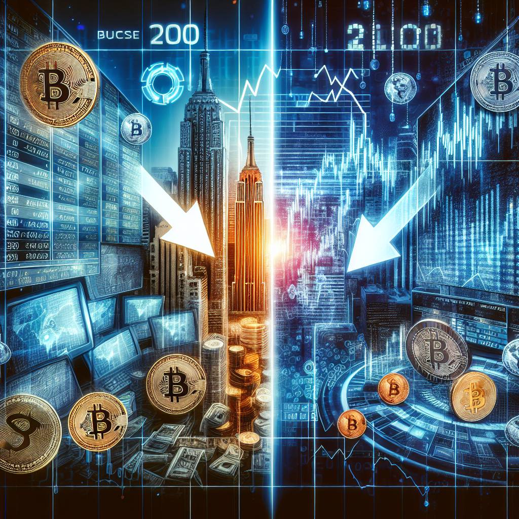 How did the 2000 market crash impact the cryptocurrency industry?