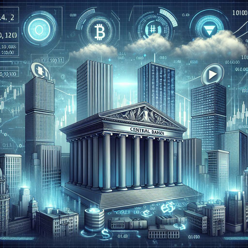 What are some central banks that are involved in the cryptocurrency industry?