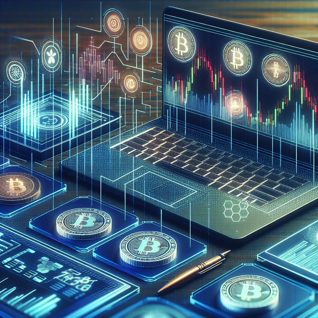 What are the key indicators to consider when analyzing gold price prediction charts for cryptocurrency investments?