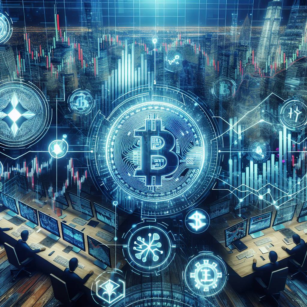 Why is the control of the cryptocurrency market dependent on supply and demand?