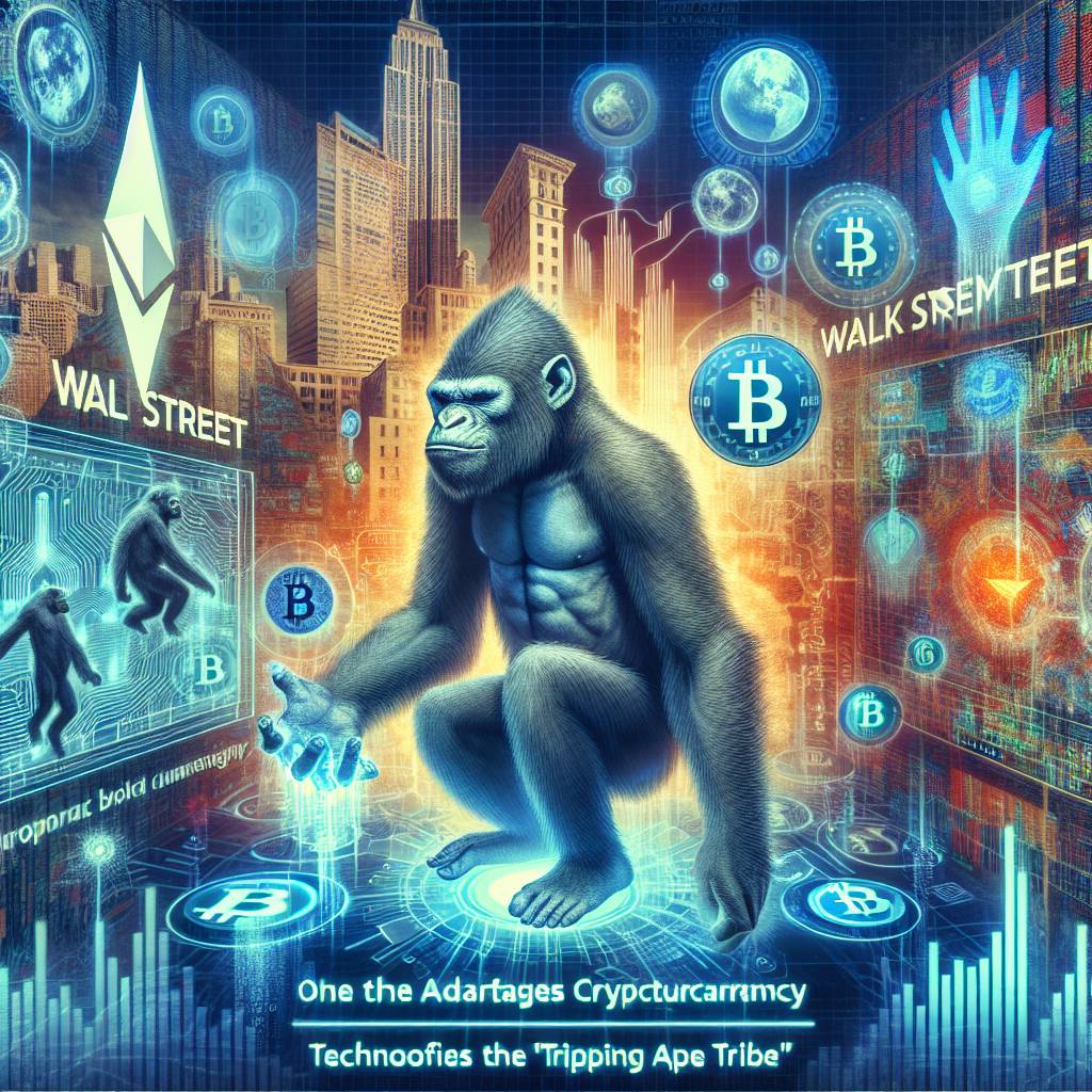 What are the advantages of blockchain technology for the Tripping Ape Tribe?