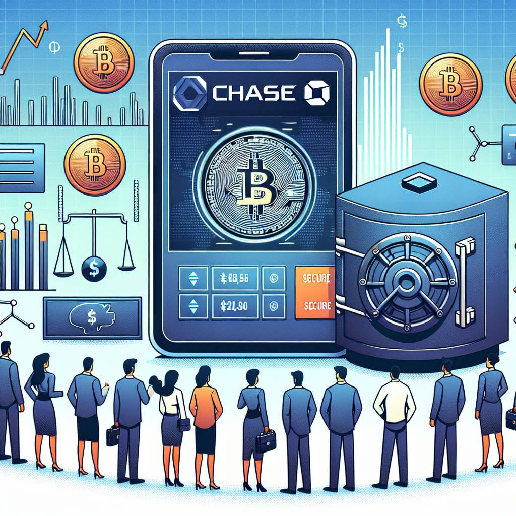 How can I secure my cryptocurrency investments while using Chase Bank?