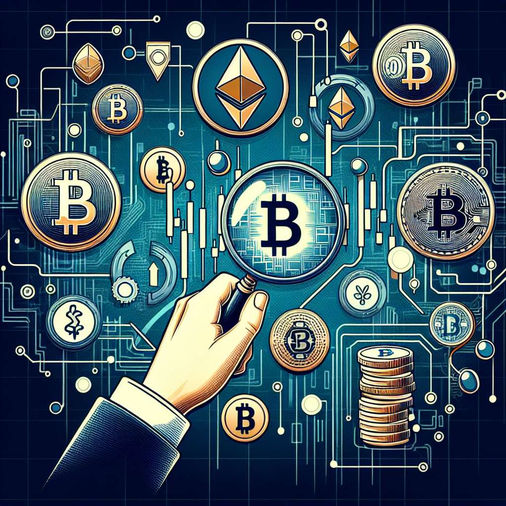 Is it possible to search for CUSIP numbers for popular cryptocurrencies like Bitcoin and Ethereum?