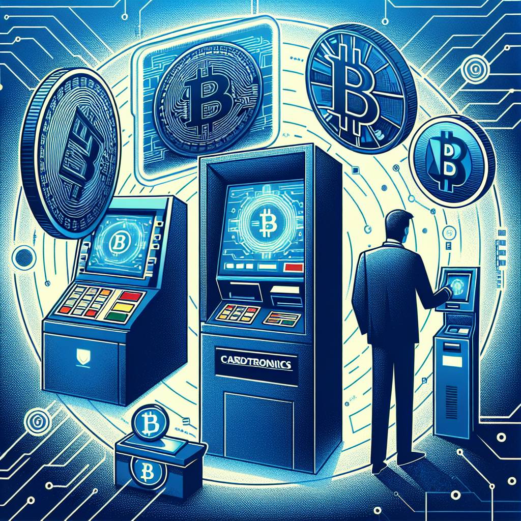 What are the best cardtronics atm machines for buying and selling cryptocurrencies?