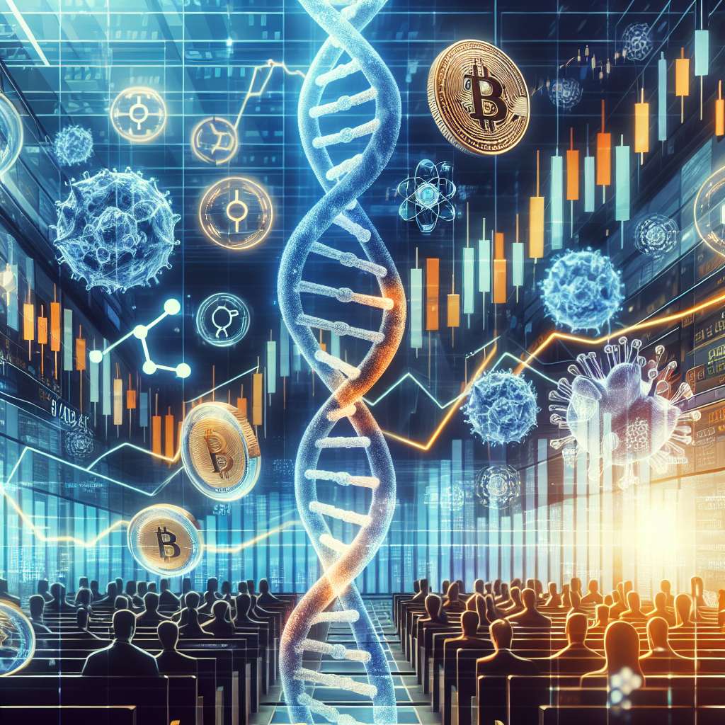 Which gene editing companies are preferred by cryptocurrency investors?