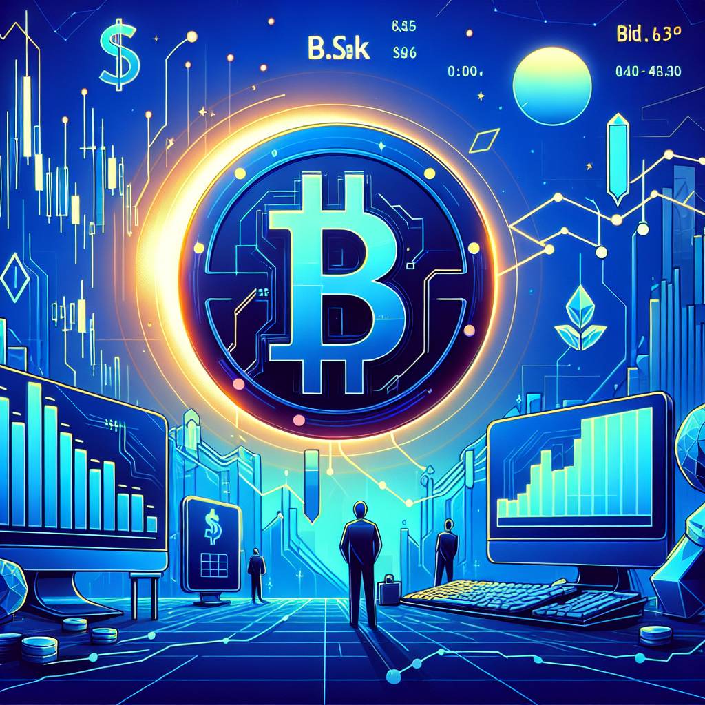 How does the bid vs ask price affect the trading volume of cryptocurrencies?