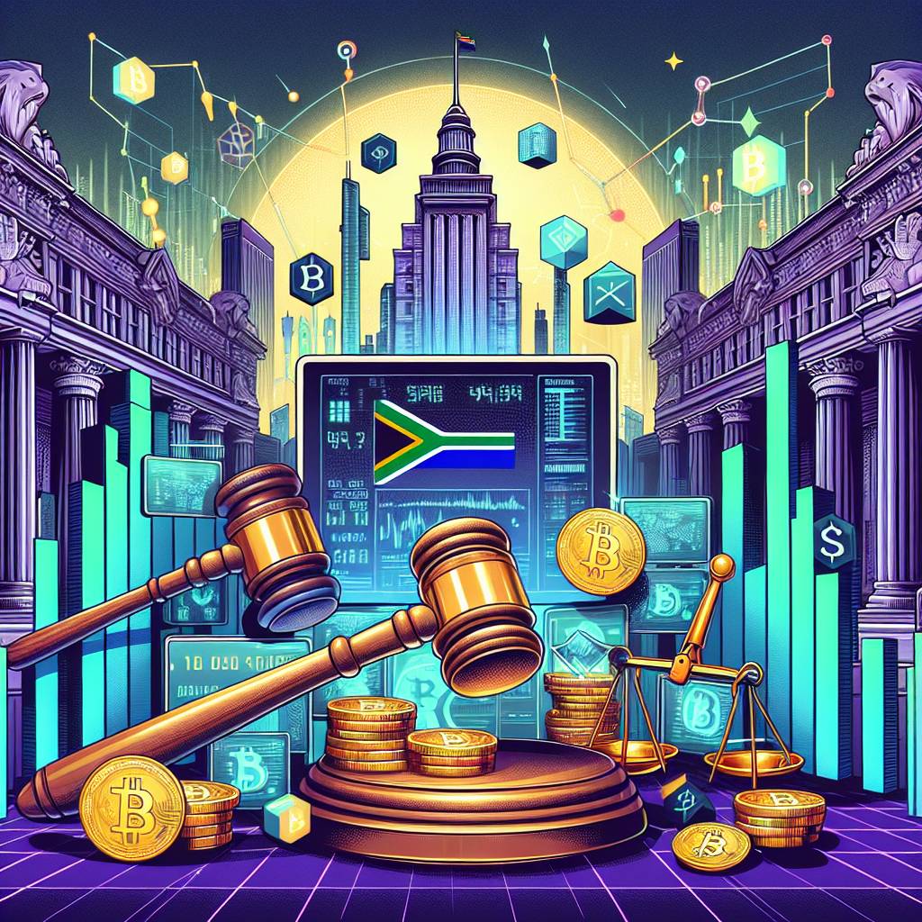 What are the regulations set by the South Africa central bank for the cryptocurrency industry?