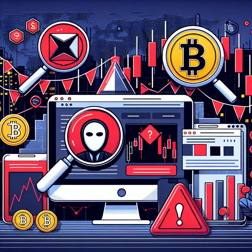 What are the warning signs of a fraudulent initial coin offering (ICO)?