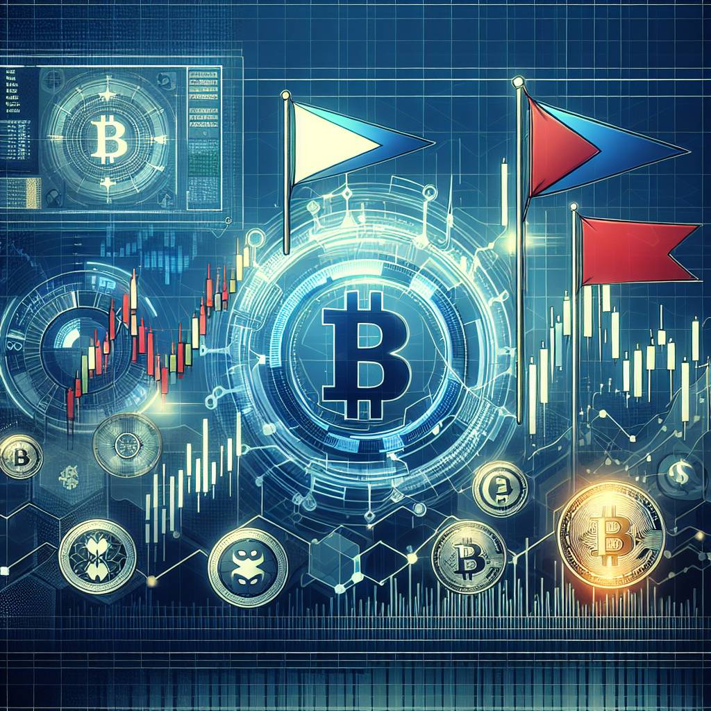 Are flag patterns reliable indicators for cryptocurrency trading?