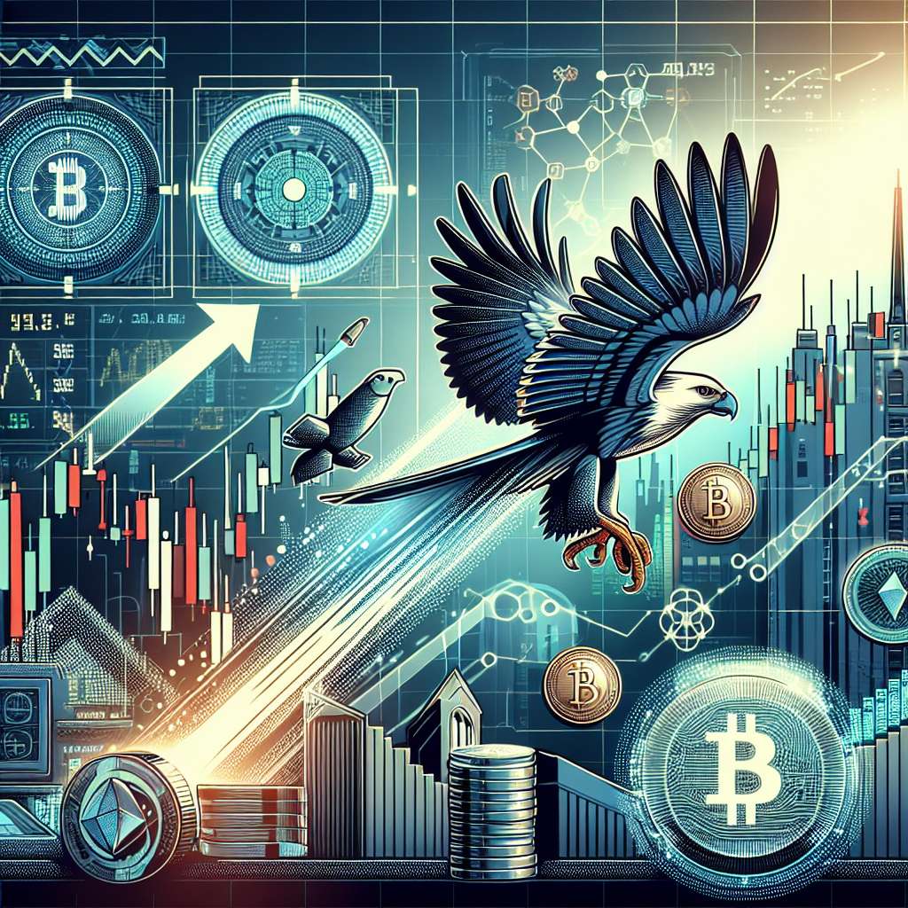 How does the FalconX logo represent the values and principles of the cryptocurrency market?