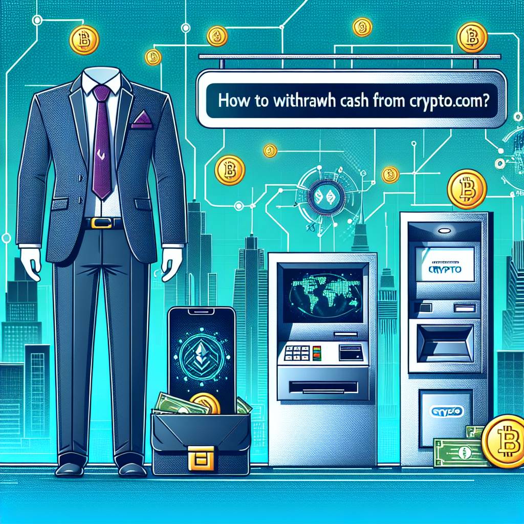 How can I withdraw cash from crypto.com?