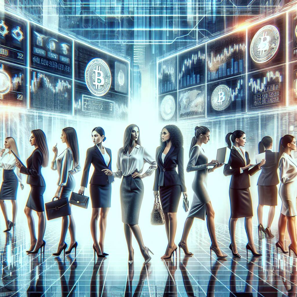 What are the latest trends and opportunities for women in the cryptocurrency market?