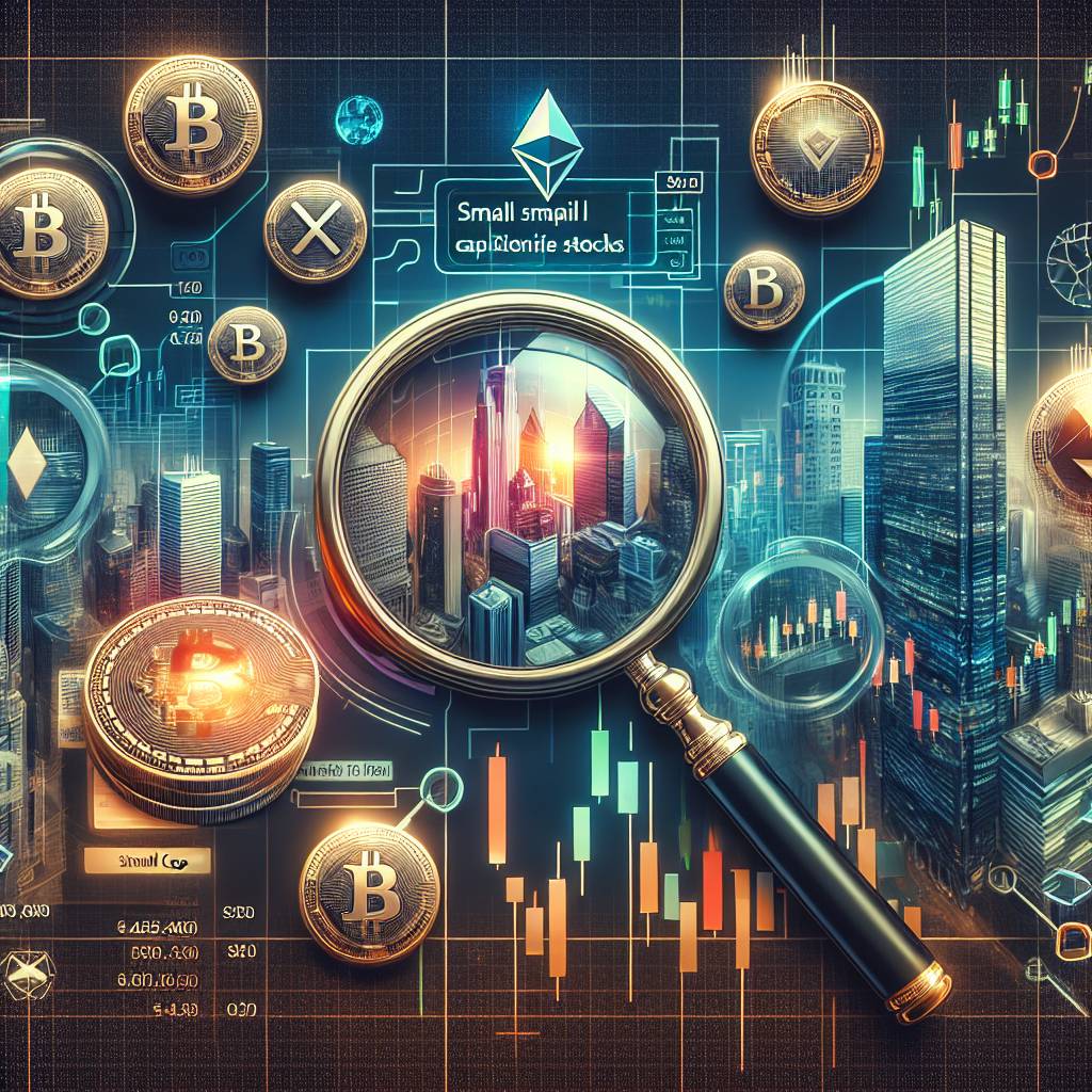 How can I identify potential small-cap cryptocurrencies with high growth potential?