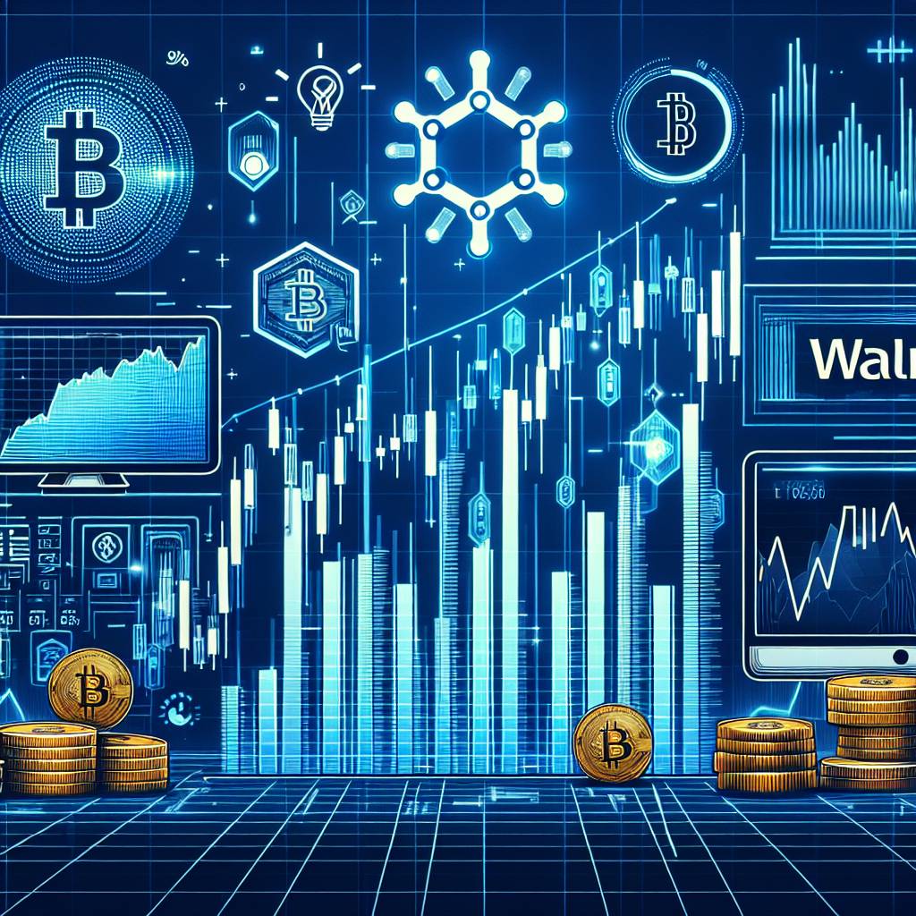 How does the performance of Walmart stock affect the value of cryptocurrencies?