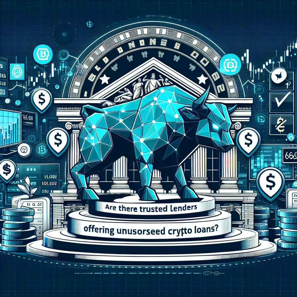 Are there any trusted lenders offering unsecured crypto loans?