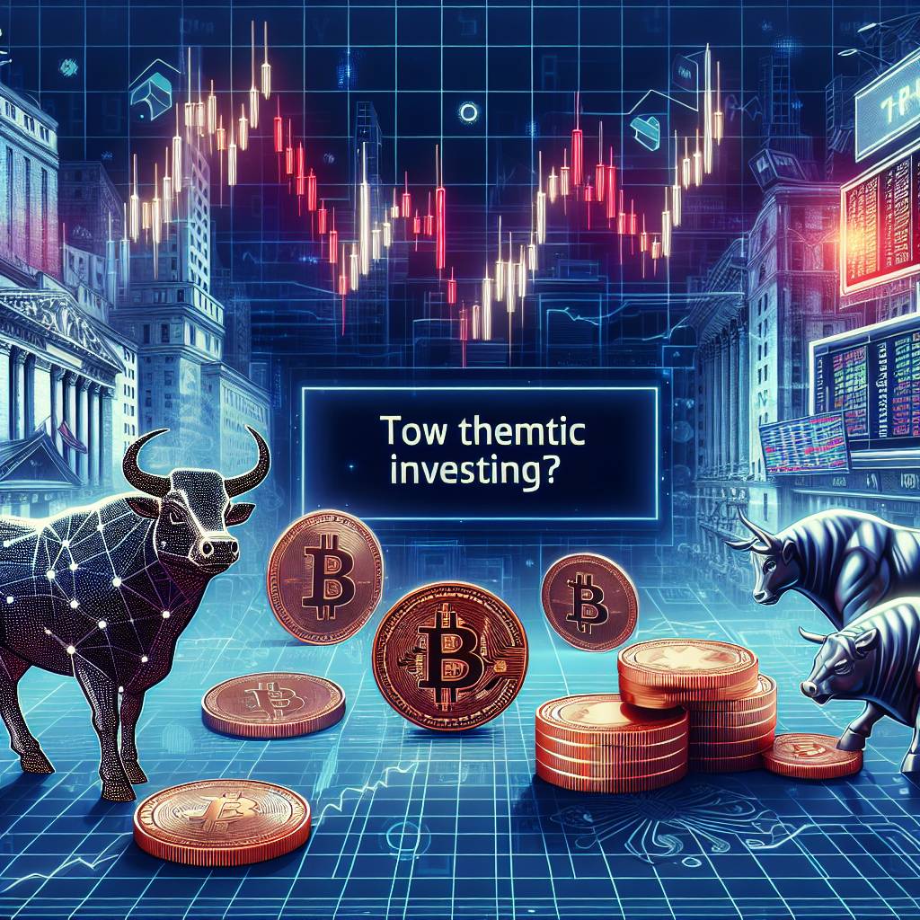 How can I incorporate ethical thematic investing principles into my cryptocurrency portfolio?