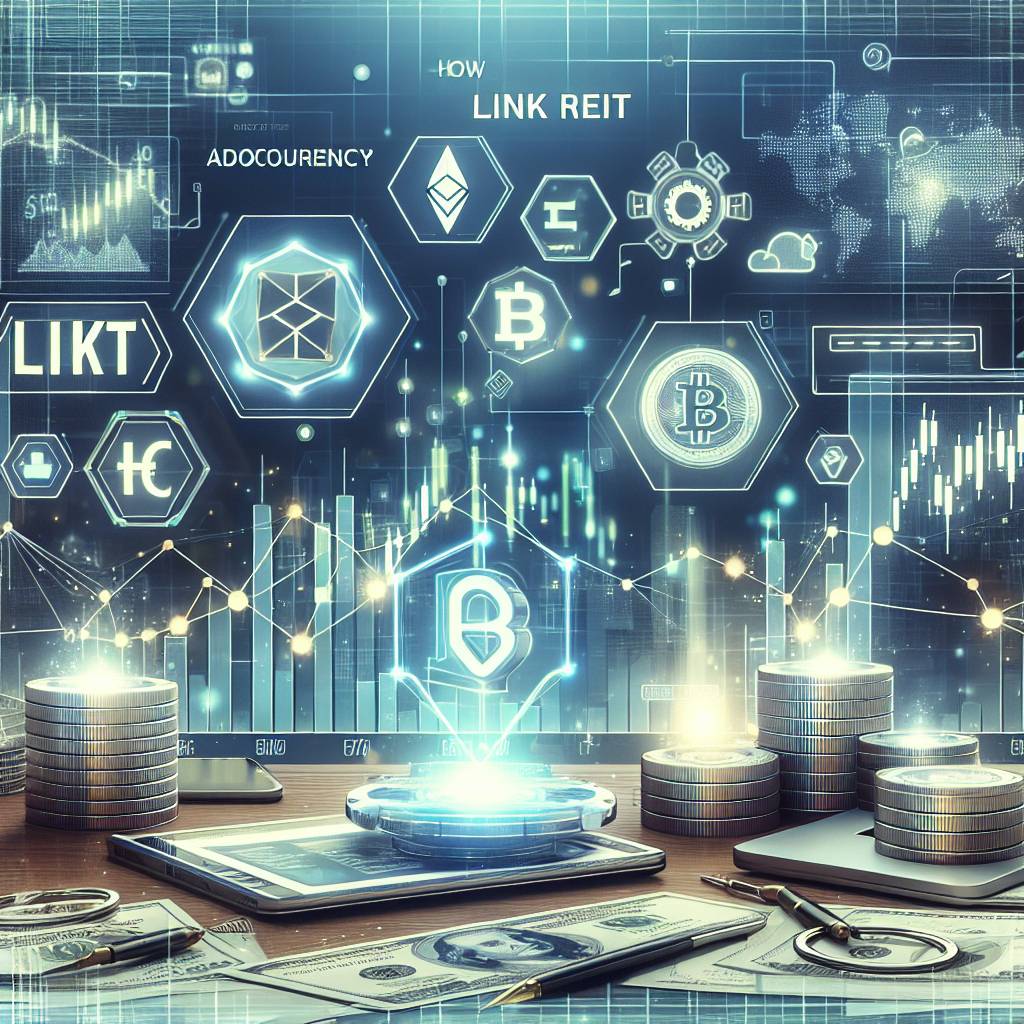 How does The Link REIT support the adoption of cryptocurrencies?