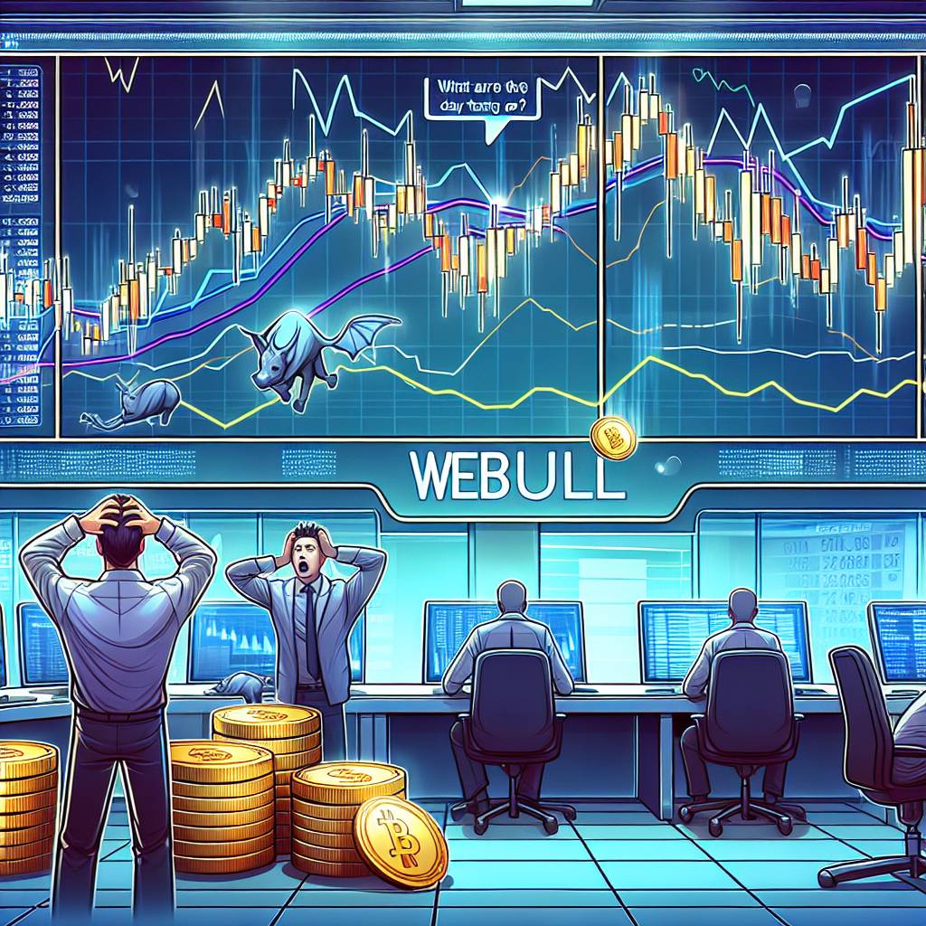 What are the risks and challenges of day trading cryptocurrencies on Webull?