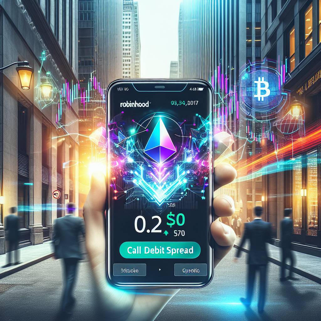 What are the advantages of using call debit spread on Robinhood for trading cryptocurrencies?