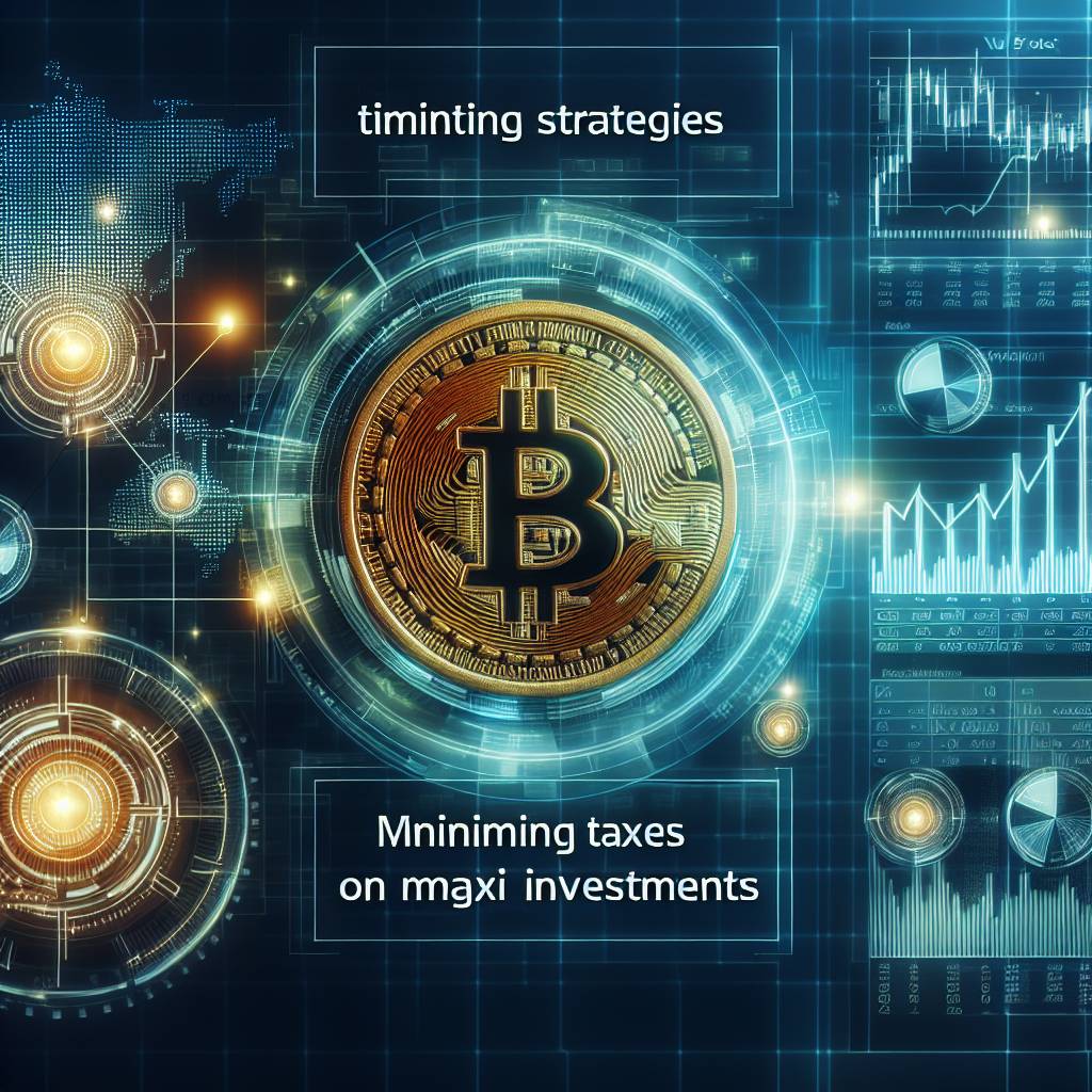 What are the best tax strategies for minimizing cryptocurrency capital gains?