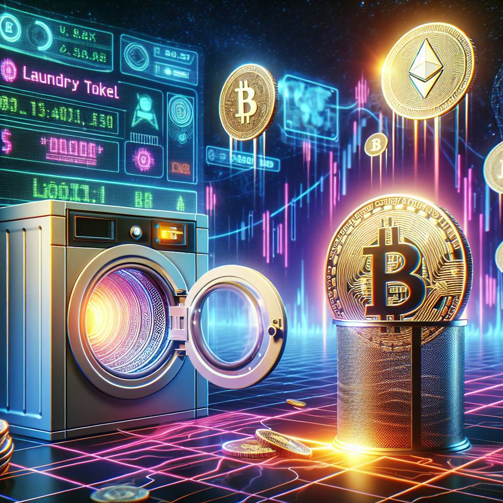 How can I convert my laundry tokens into popular cryptocurrencies?
