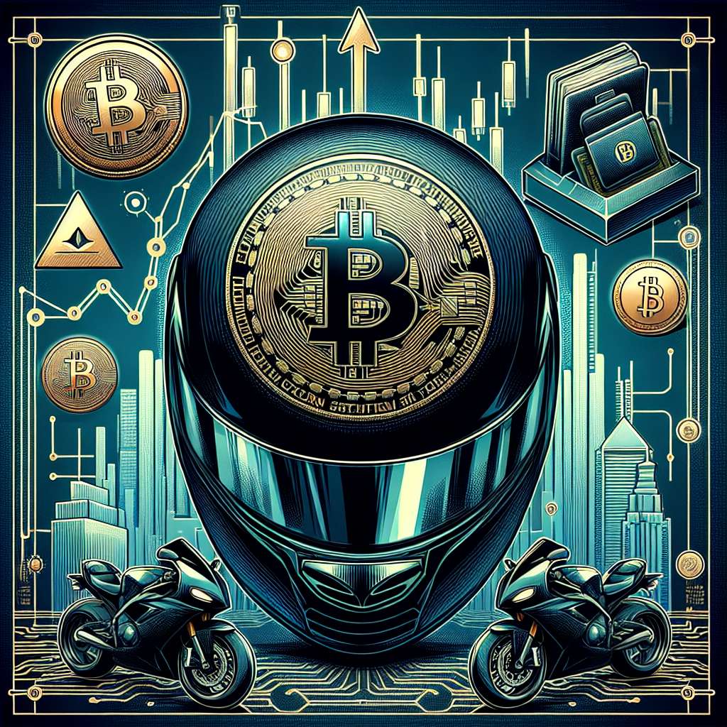 What are the best cryptocurrency wallet covers for motorcycle helmets?