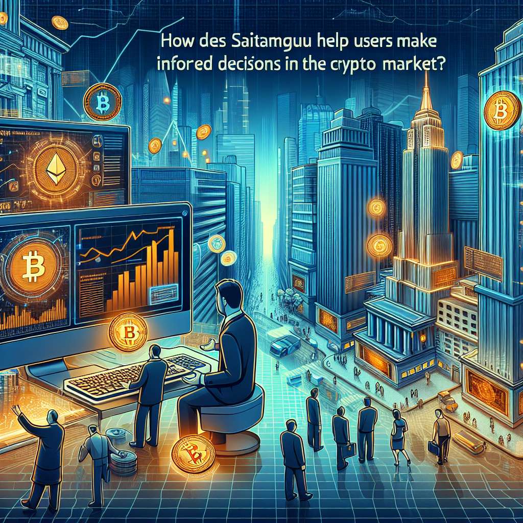 How does SaitamaGuru help users make informed decisions in the crypto market?