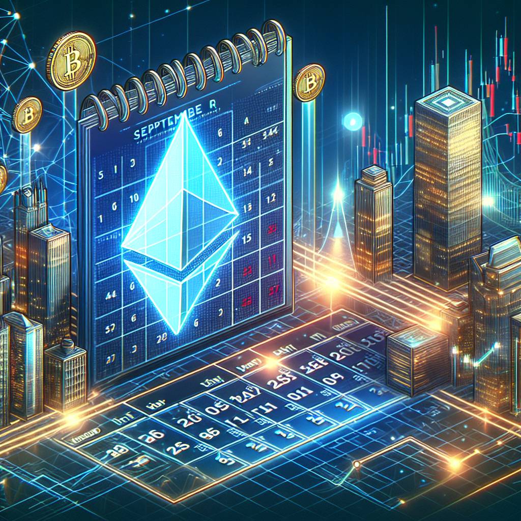 Where can I find a calendar of Ethereum events happening in September?