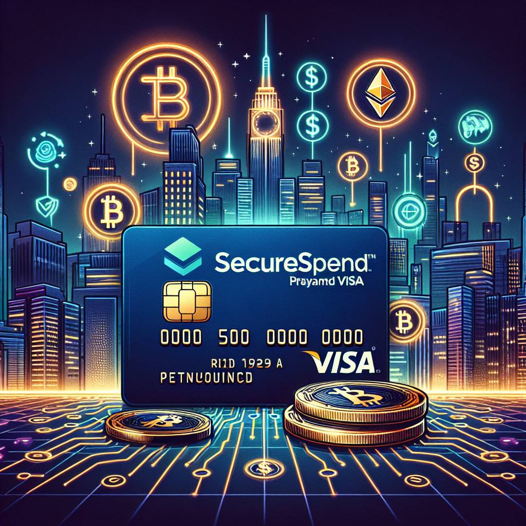 How can I use securespend prepaid visa to purchase cryptocurrencies?